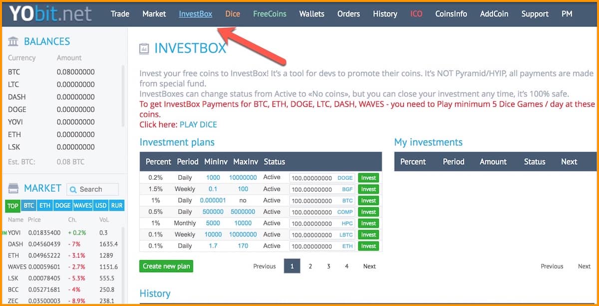 Add NPCcoin Yobit Exchange | CryptFolio Support