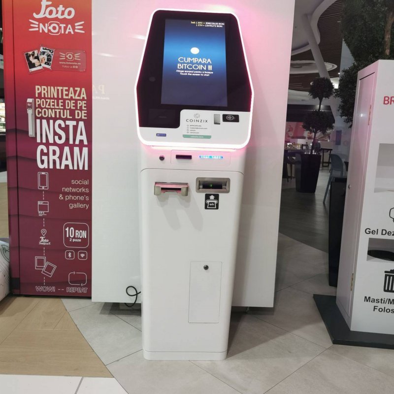 Bitcoin ATM Bucharest ✅ Promenada Mall, Calea Floreasca B, București, Romania