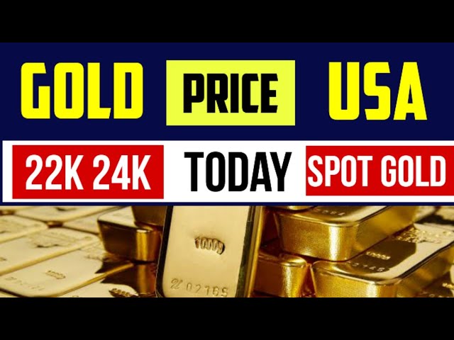 Gold price today in United States