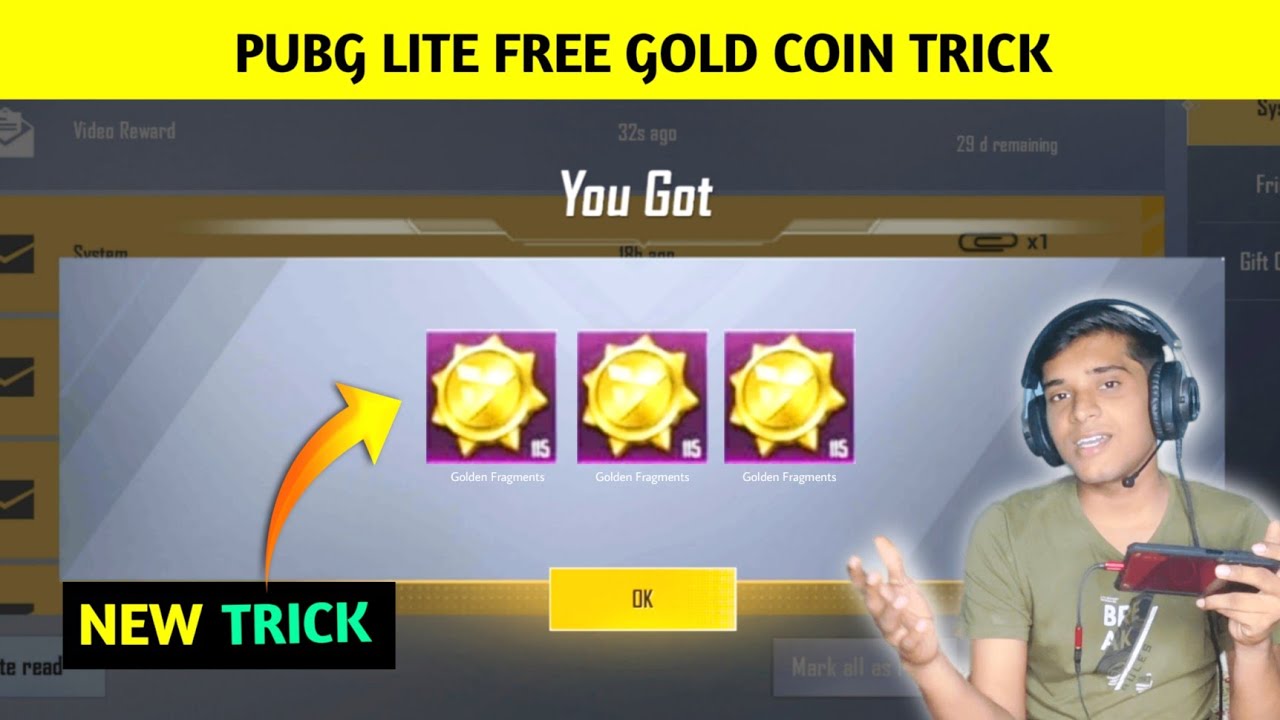 How to Get Free Gold Coins for Pubg Lite【Click Here】