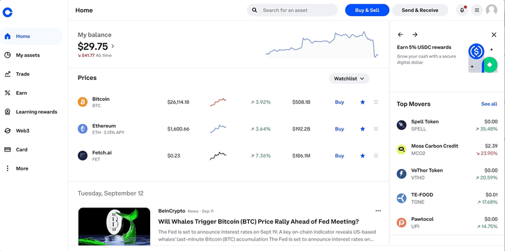 Coinbase to let you deposit part of your paycheck into your Coinbase account | TechCrunch