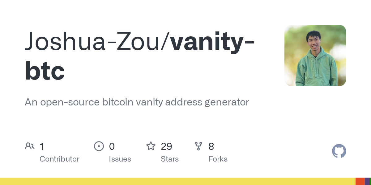 Bitcoin Vanity Address Generator Launches New Tool to Create Custom Bitcoin Addresses