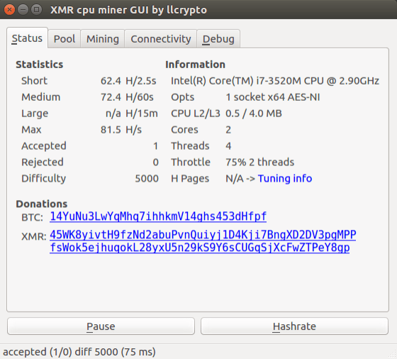 Mining Monero | Monero - secure, private, untraceable