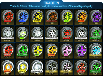 All Rocket League Item Prices on XBOX. | RL Exchange