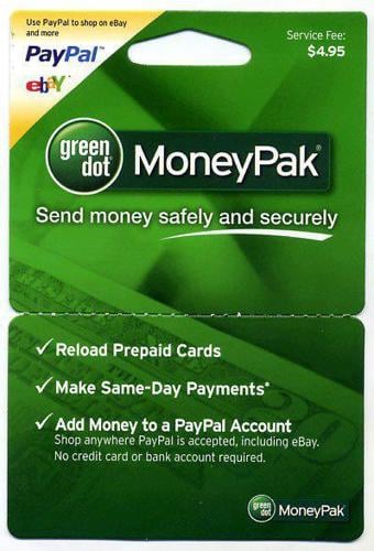 MoneyPak: Send Money To Paypal without Bank Account