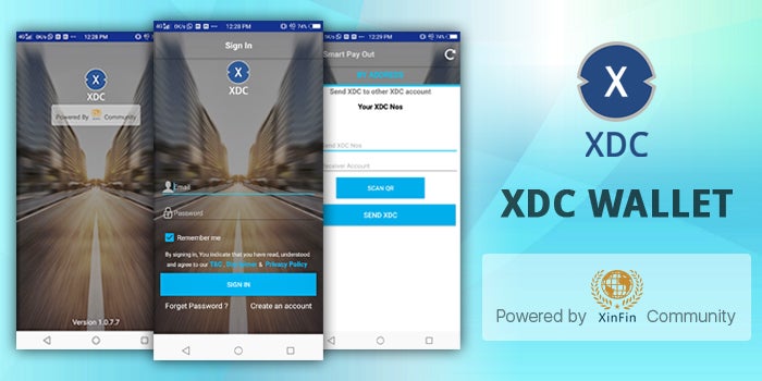 XDC Wallet - XinFin Network,XinFin,XDC,airdrop,giveaway