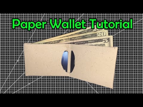 How to Make an Origami Wallet (with Pictures) - wikiHow