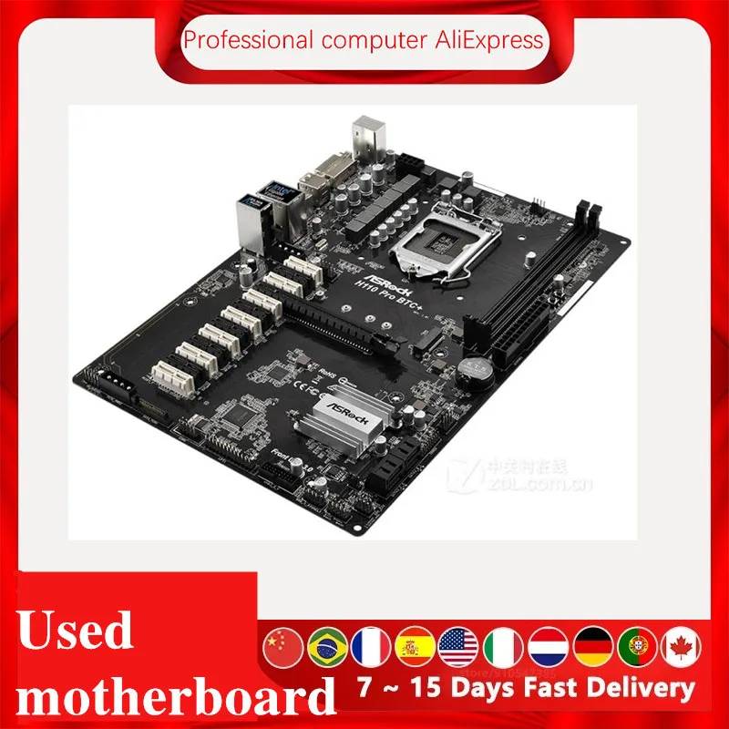 Asrock H Pro BTC + Motherboard | TeqFind