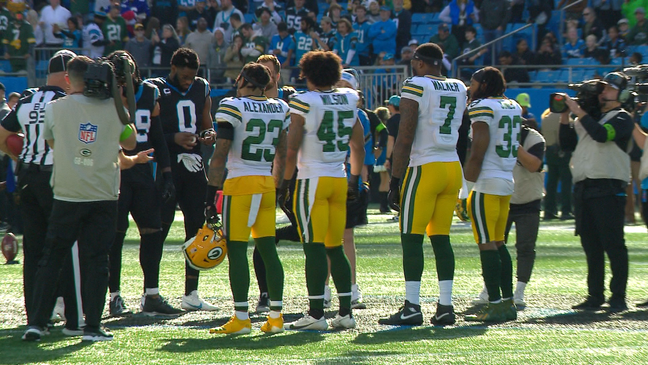 Packers almost screwed up coin toss to start game at Panthers - NBC Sports