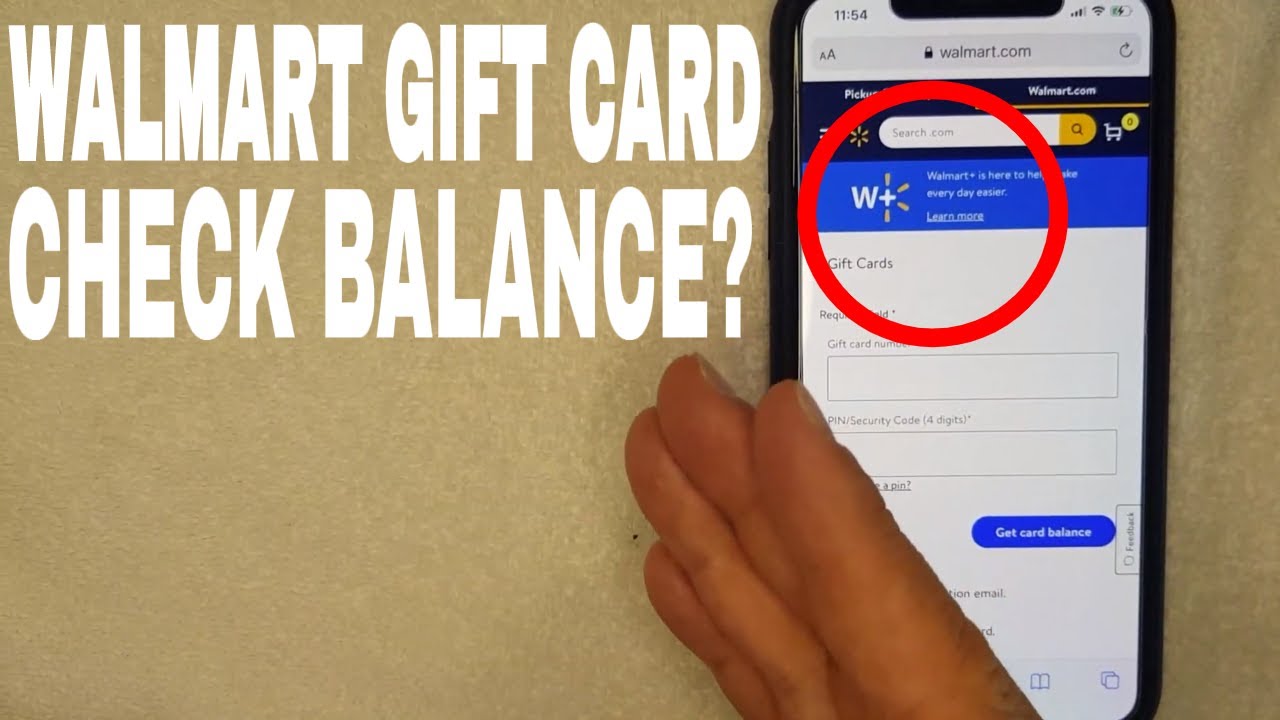 How to Check Walmart Gift Card Balance - Pawns