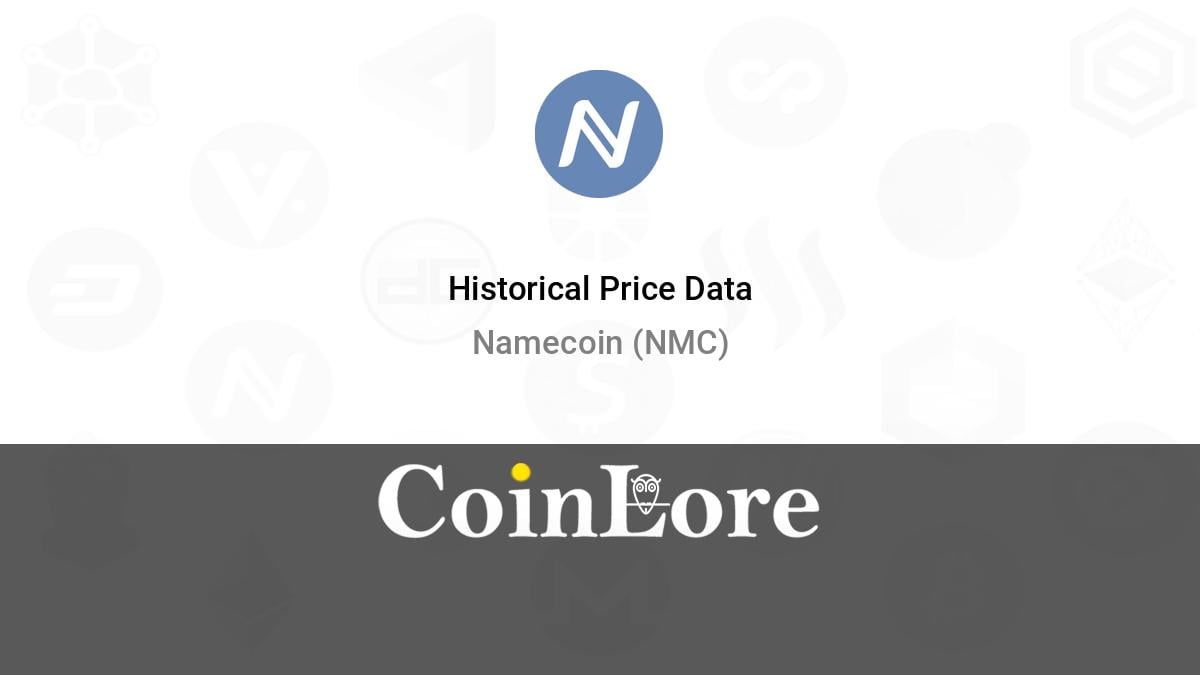 Namecoin (NMC) Marketcap, Volume, Price, Chart, Wiki, Community | Comaps