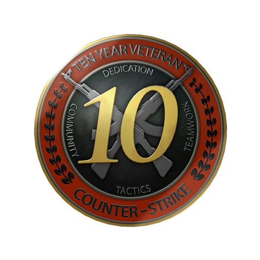 Counter-Strike: Global Offensive » Search Results » 10 year coin