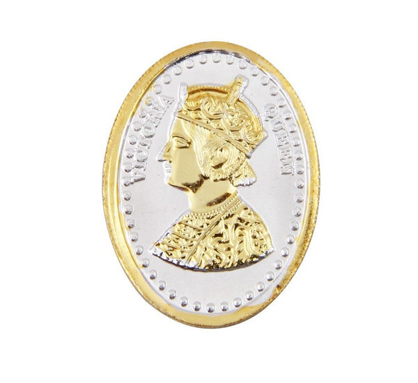 10 Grams Queen Victoria Oval Shaped Silver Coin – Silvermerc Designs