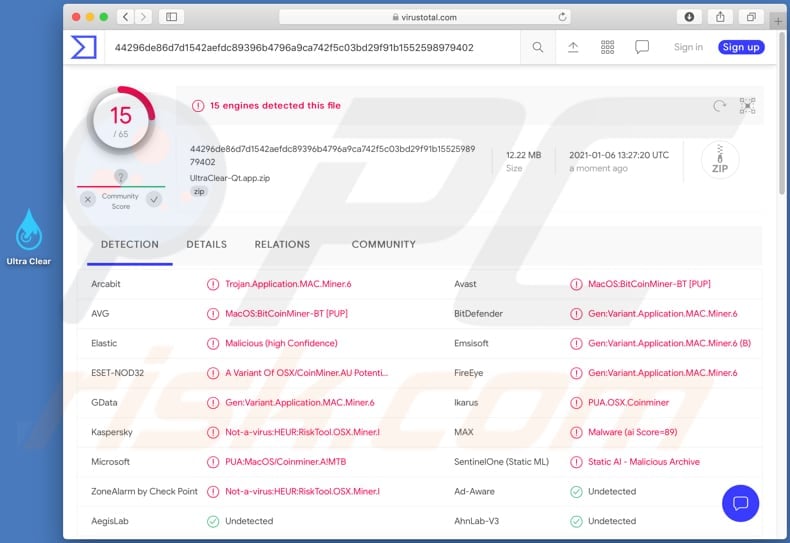 How to detect and remove the bitcoin miner malware