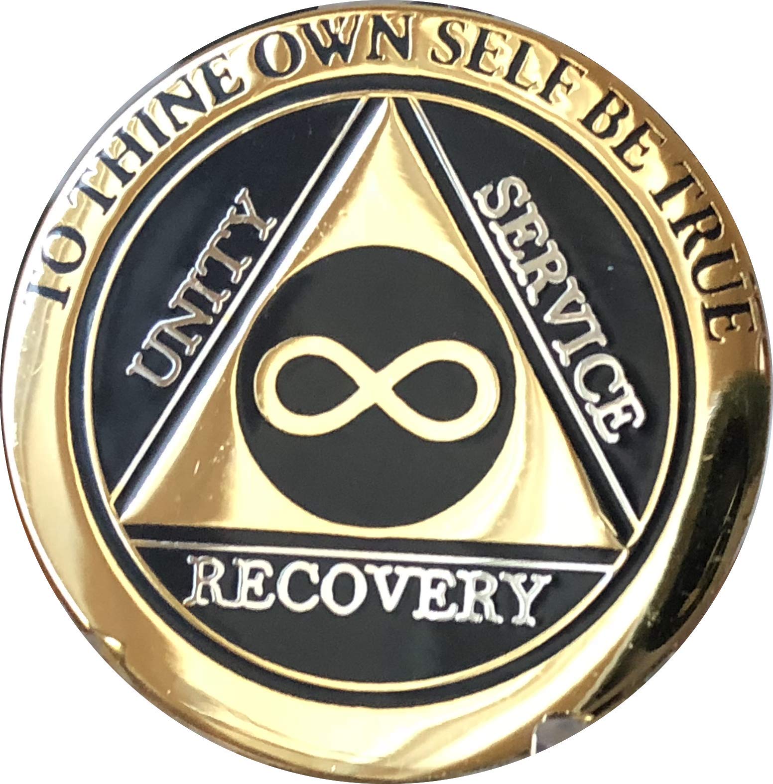 AA Infinity Medallion, Alcoholics Anonymous Infinity Coin - Buy Online - 