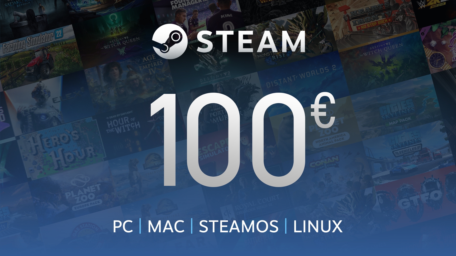 Buy a Steam Card Online | Email Delivery | Dundle (US)