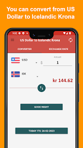 1 ISK to USD - Icelandic Kronur to US Dollars Exchange Rate