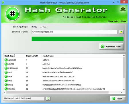 Hash Tool - Calculate File Hashes