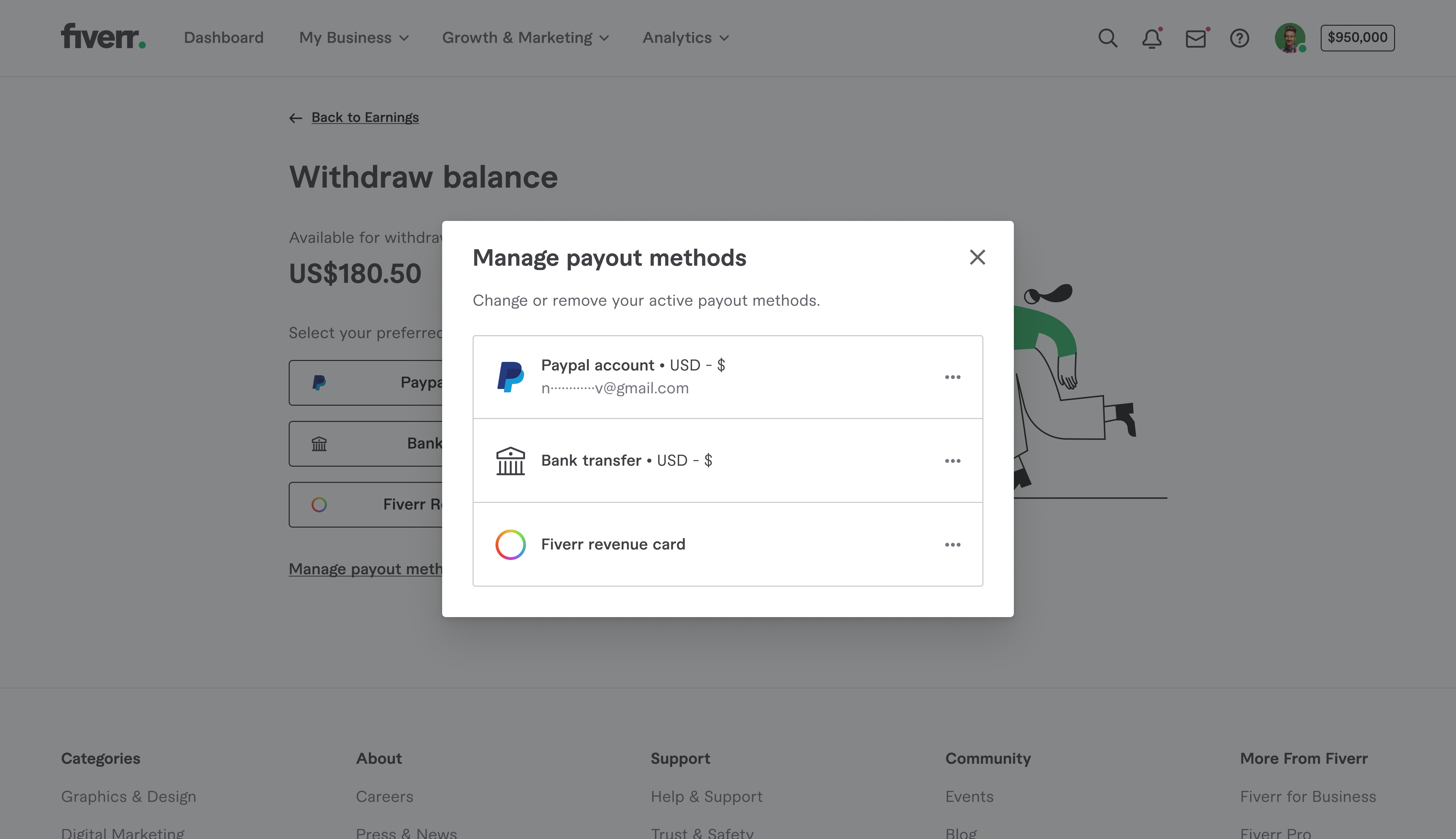How to Withdraw Money From Fiverr? []