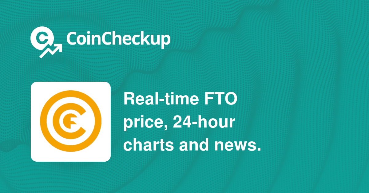 FuturoCoin Price Today - FTO to US dollar Live - Crypto | Coinranking