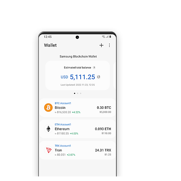 The Samsung Galaxy S10 has a cryptocurrency wallet built in - The Verge