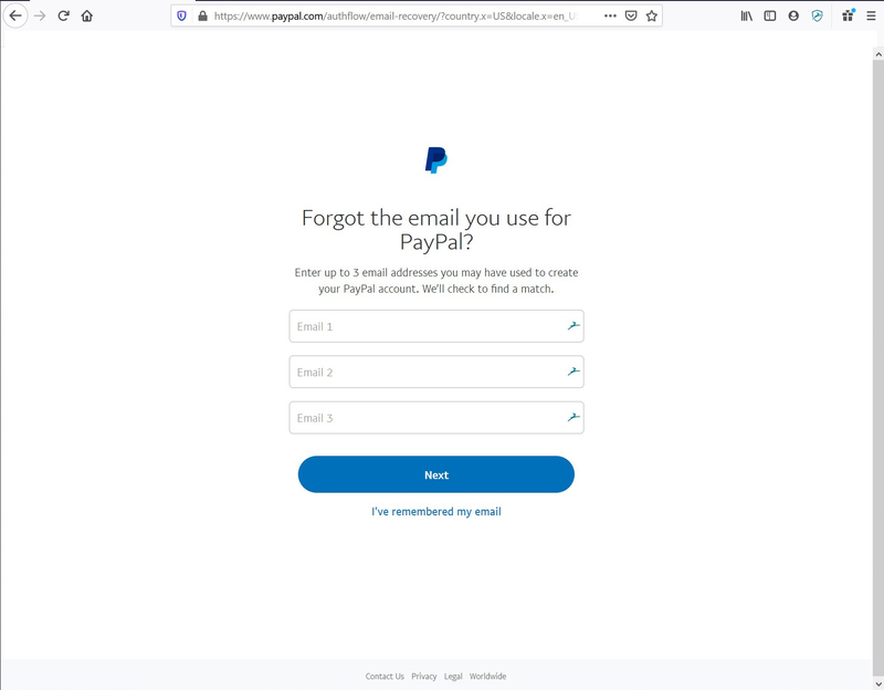 I’ve forgotten my password. How do I reset it? | PayPal GB