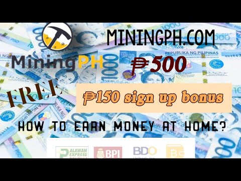 MiningPH Referrals, Promo Codes, Rewards ••• Pesos • March 