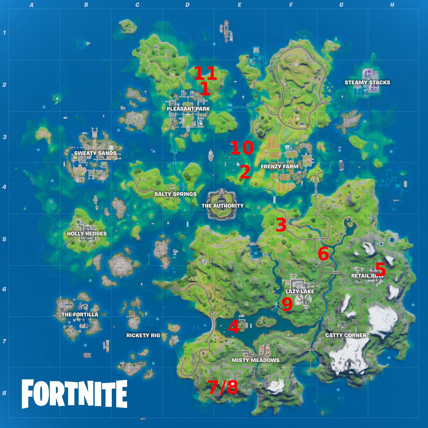 Fortnite Season 4 Week 10 XP Coins - Pro Game Guides