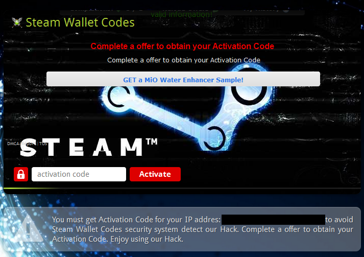 Steam Wallet Hack