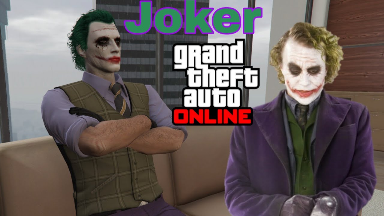 Download Heath Ledger Joker Skin Pack for GTA 5