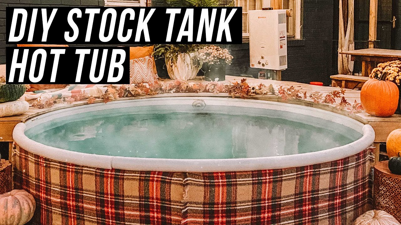 In-Ground Stock Tank Pool and Hot Tub | Ditching Normal