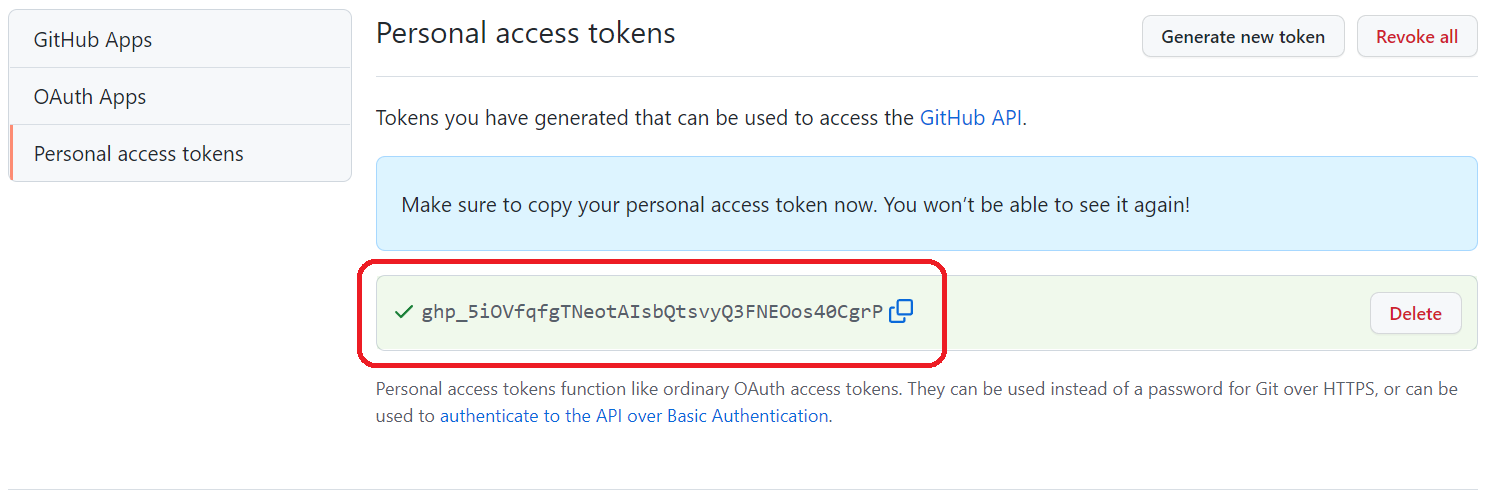 Clone a Private Github Repo with a Personal Access Token