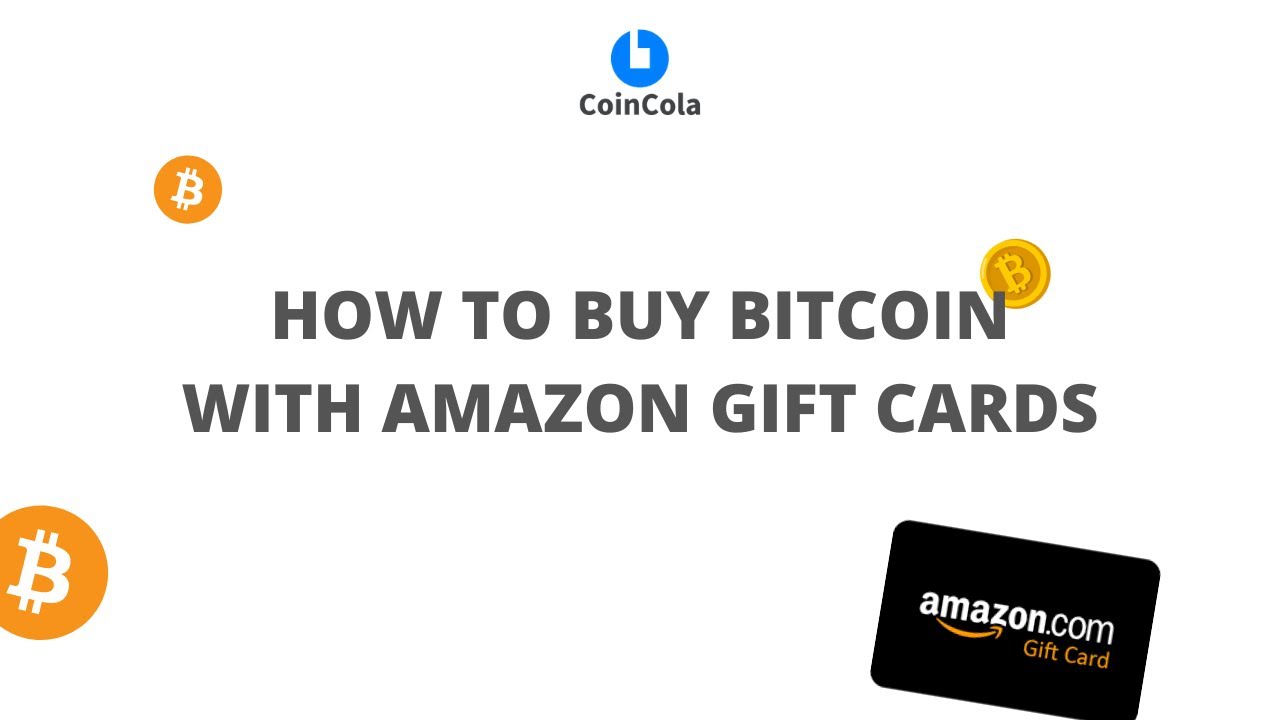 Sell Bitcoin for Amazon Gift Cards | Buy Amazon Gift Card with Crypto - CoinCola