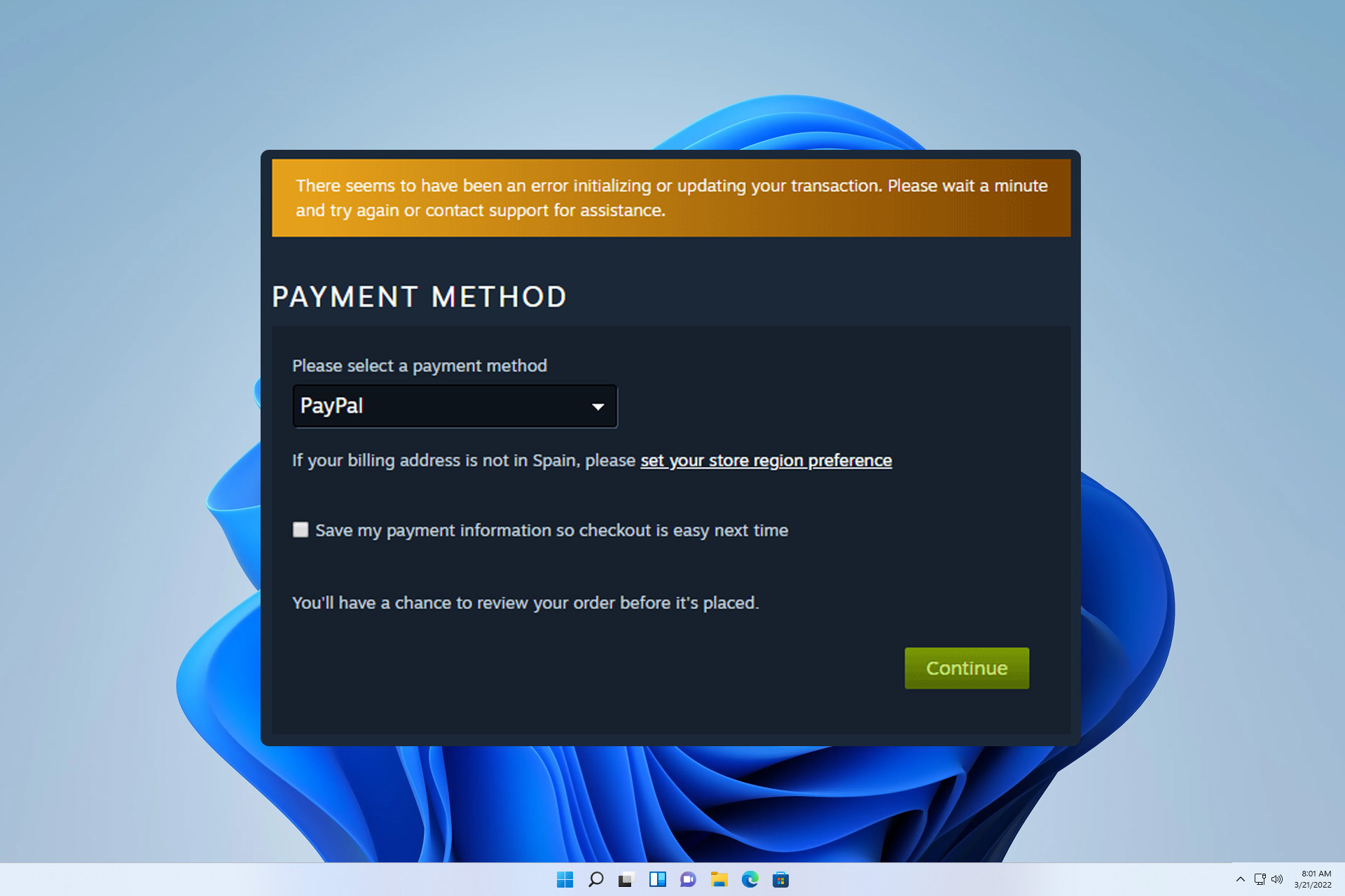 10 Ways to Fix PayPal Not Working on Steam Error - TechWiser