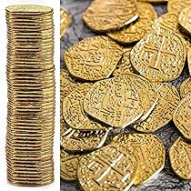 Board Game Extras - Metal coins fantasy