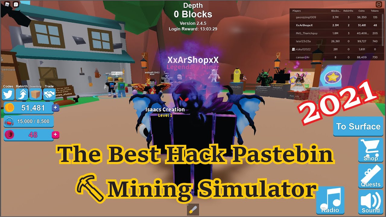 Mining Simulator Script - cryptolive.fun