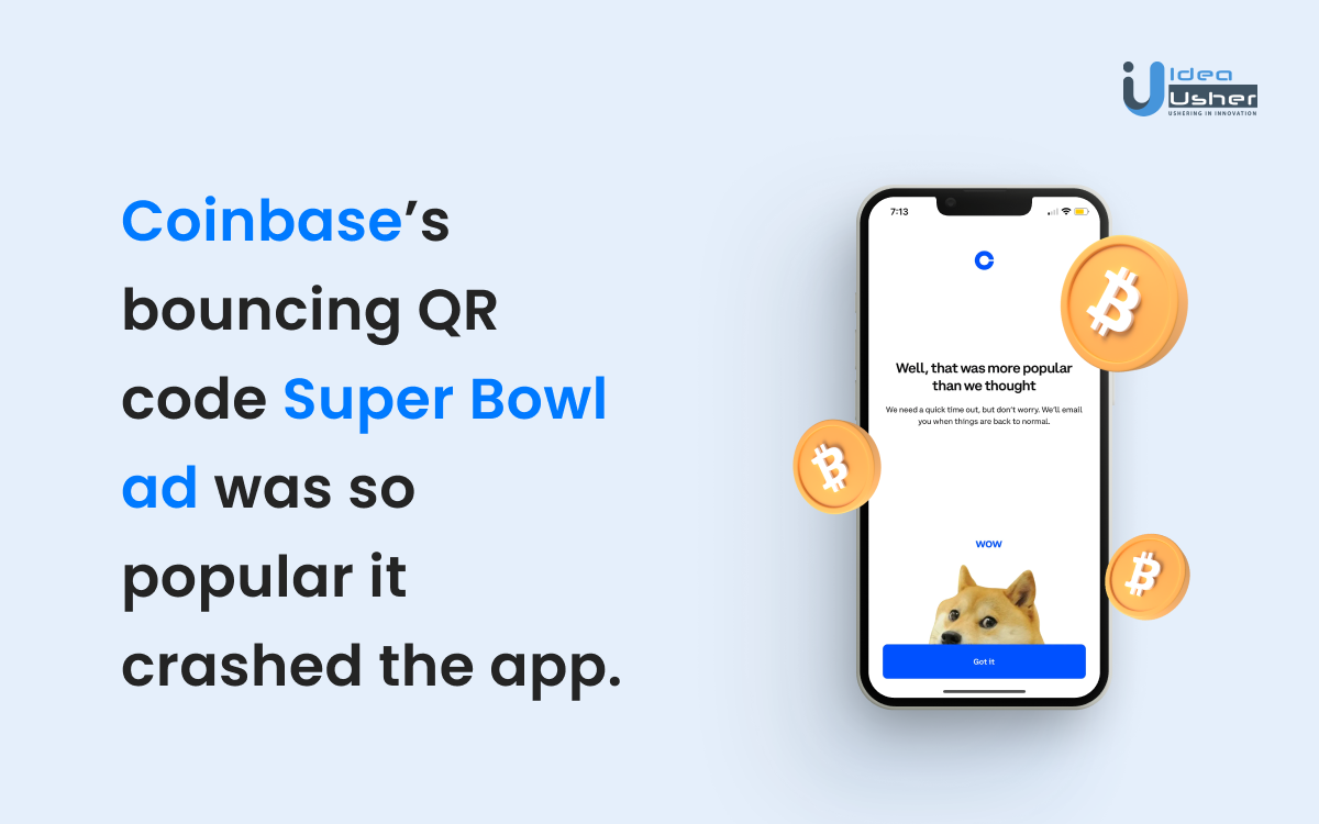 Coinbase’s bouncing QR code Super Bowl ad was so popular it crashed the app - The Verge