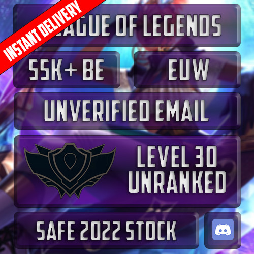 Buy League of Legends Account - LoL Smurf Account For Sale