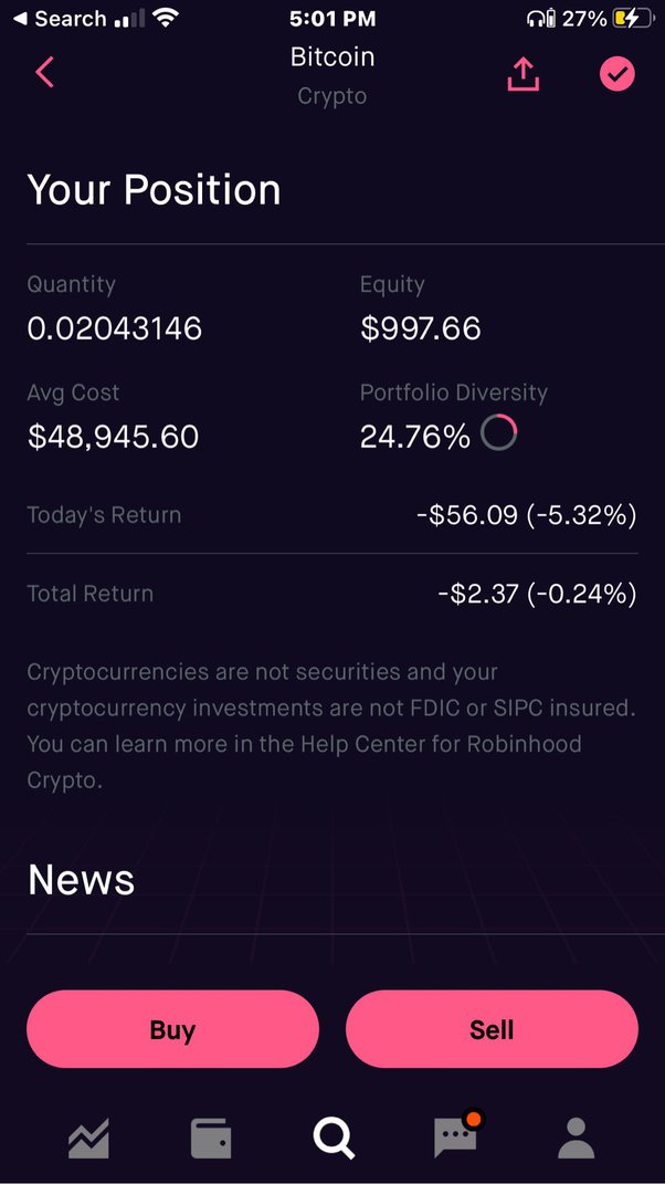 No commission crypto trading | Robinhood