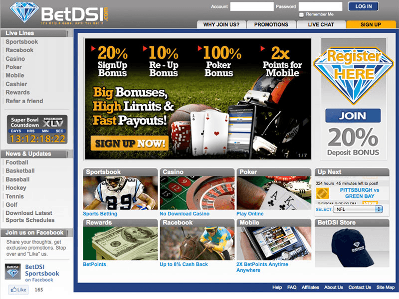 BetDSI Sportsbook Review and Current Bonus Info