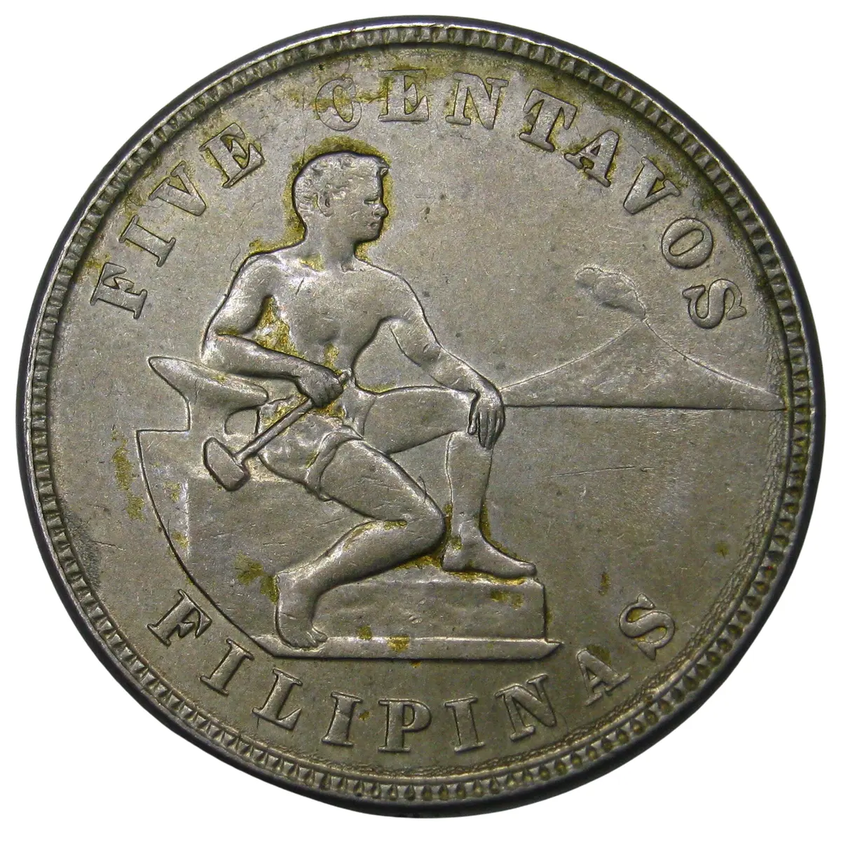 Philippine US and Spanish old coins - online catalog with pictures and values, free