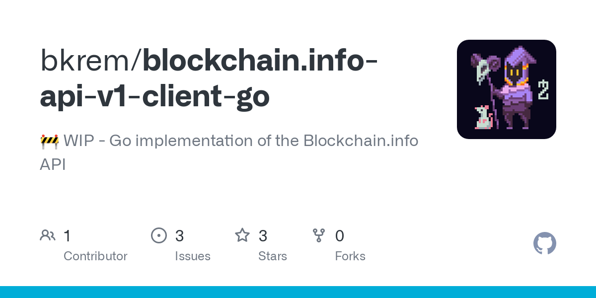 The Blockchain API