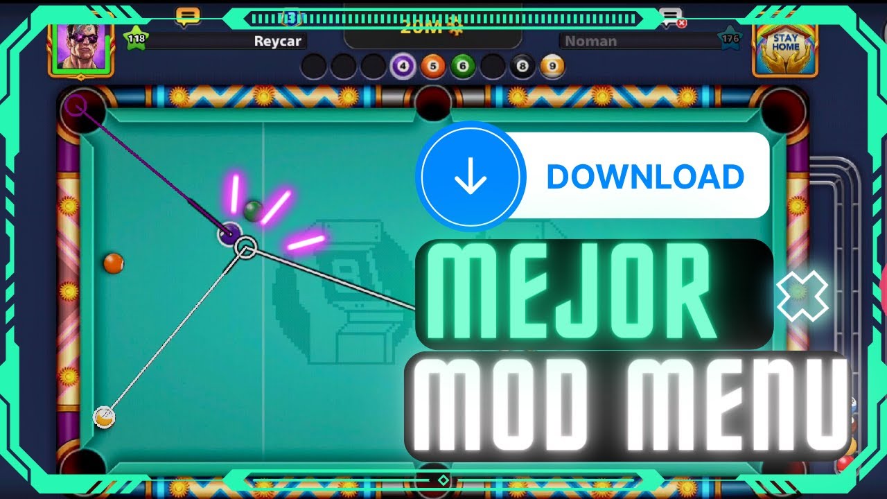 8 Ball Pool Mod Apk (Mod Menu)