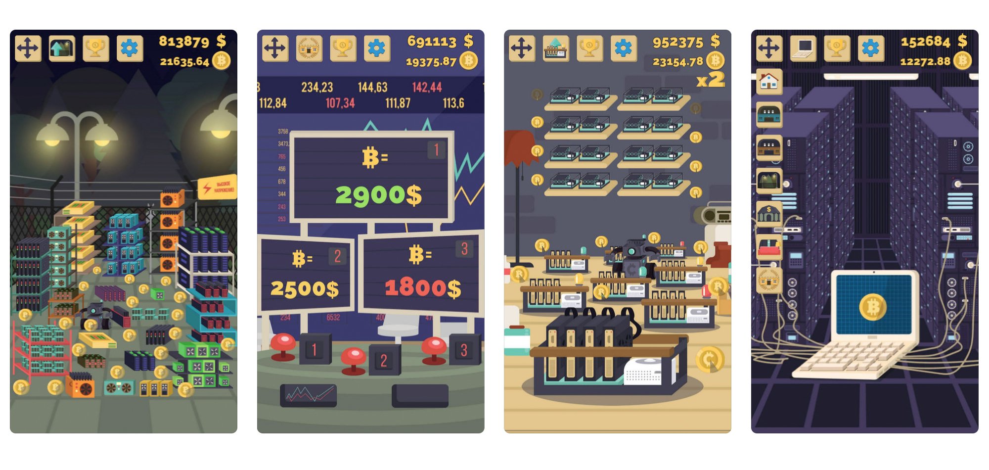 Bitcoin Game - #1 Cryptocurrency Trading Simulator | Bitcoin Flip App