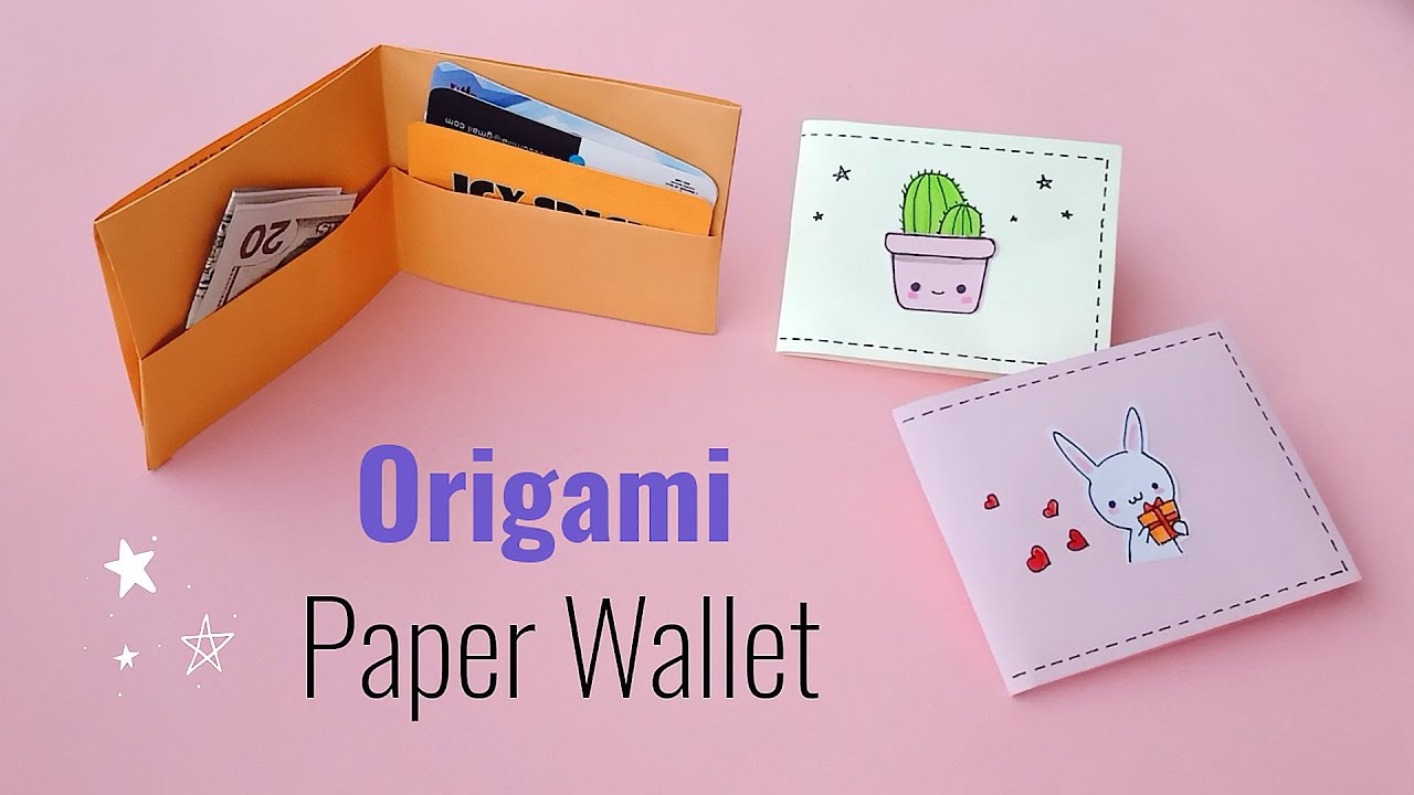 How to make origami wallet