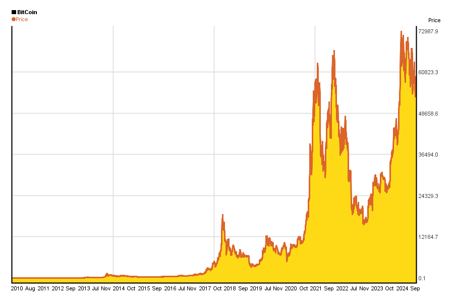 Bitcoin price soars: How much $ would be worth today if you had invested earlier