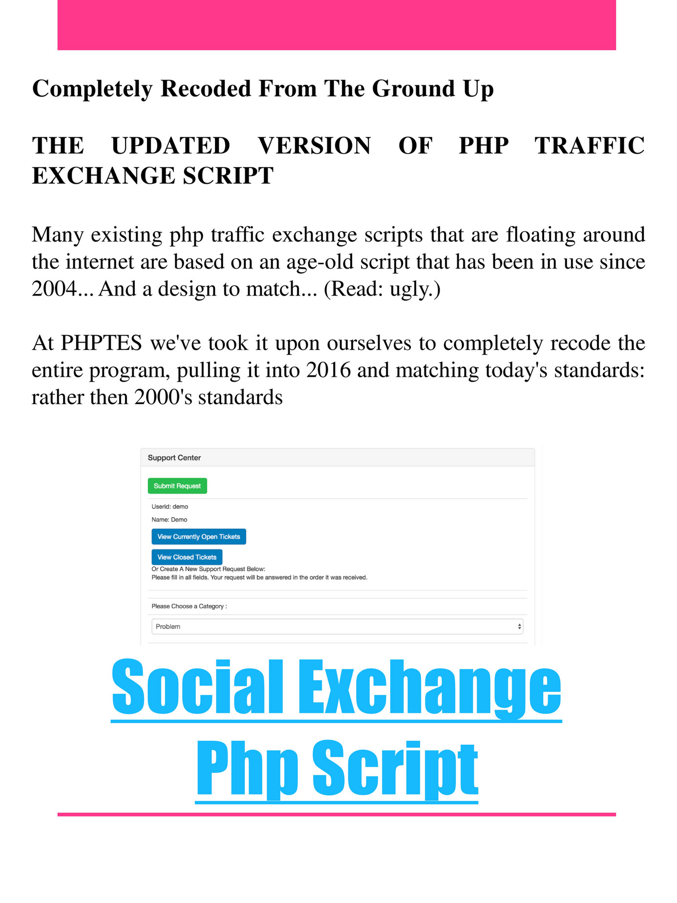 Traffic Exchange | Exchanges - 24 scripts/listings (in PHP)