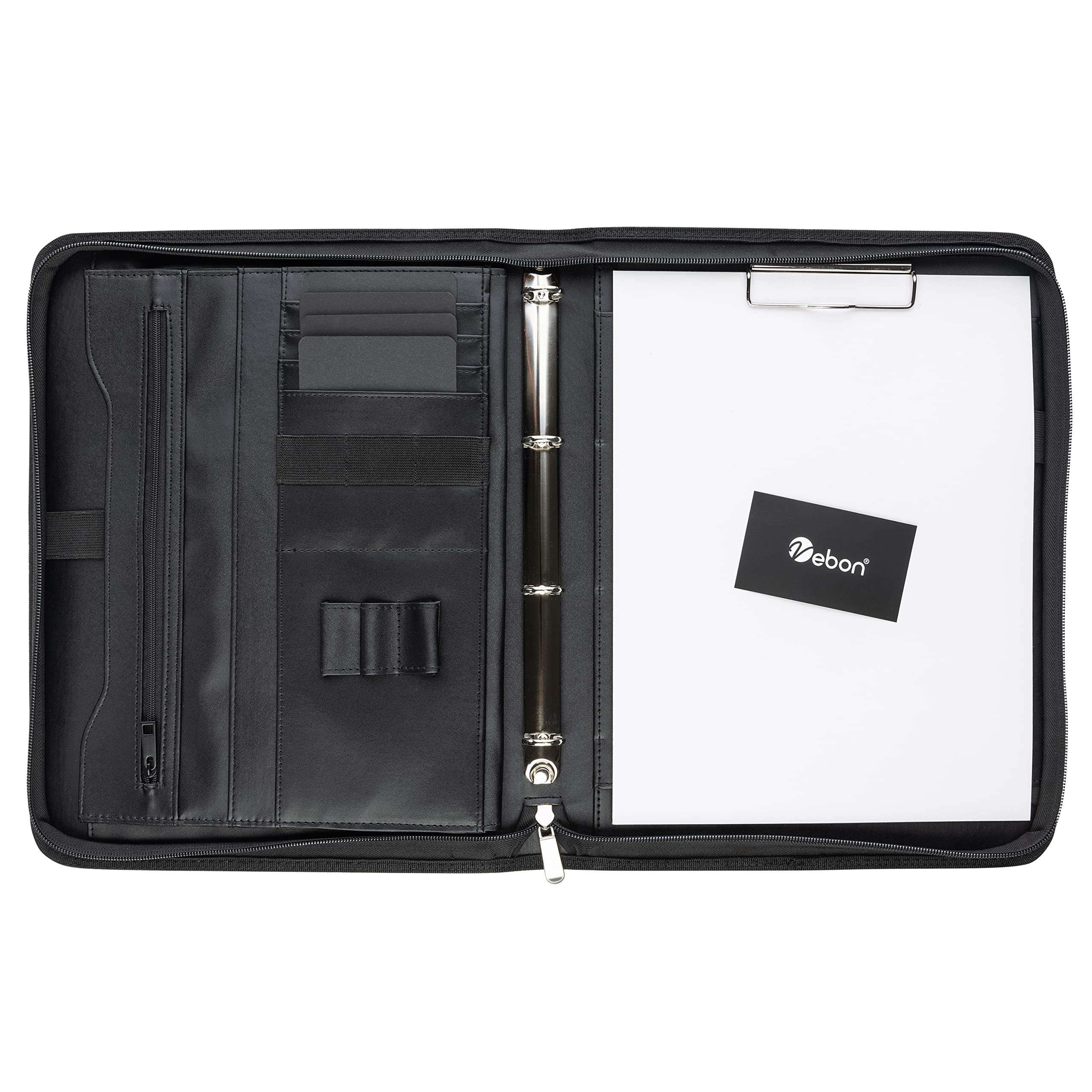 Marbig Zip Binder Wallet A4 Clear | Paper Plus