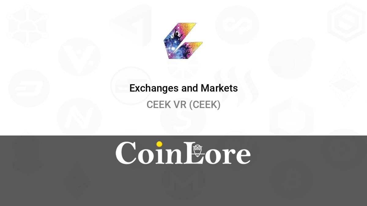 How to Buy CEEK VR (CEEK) Guide - MEXC