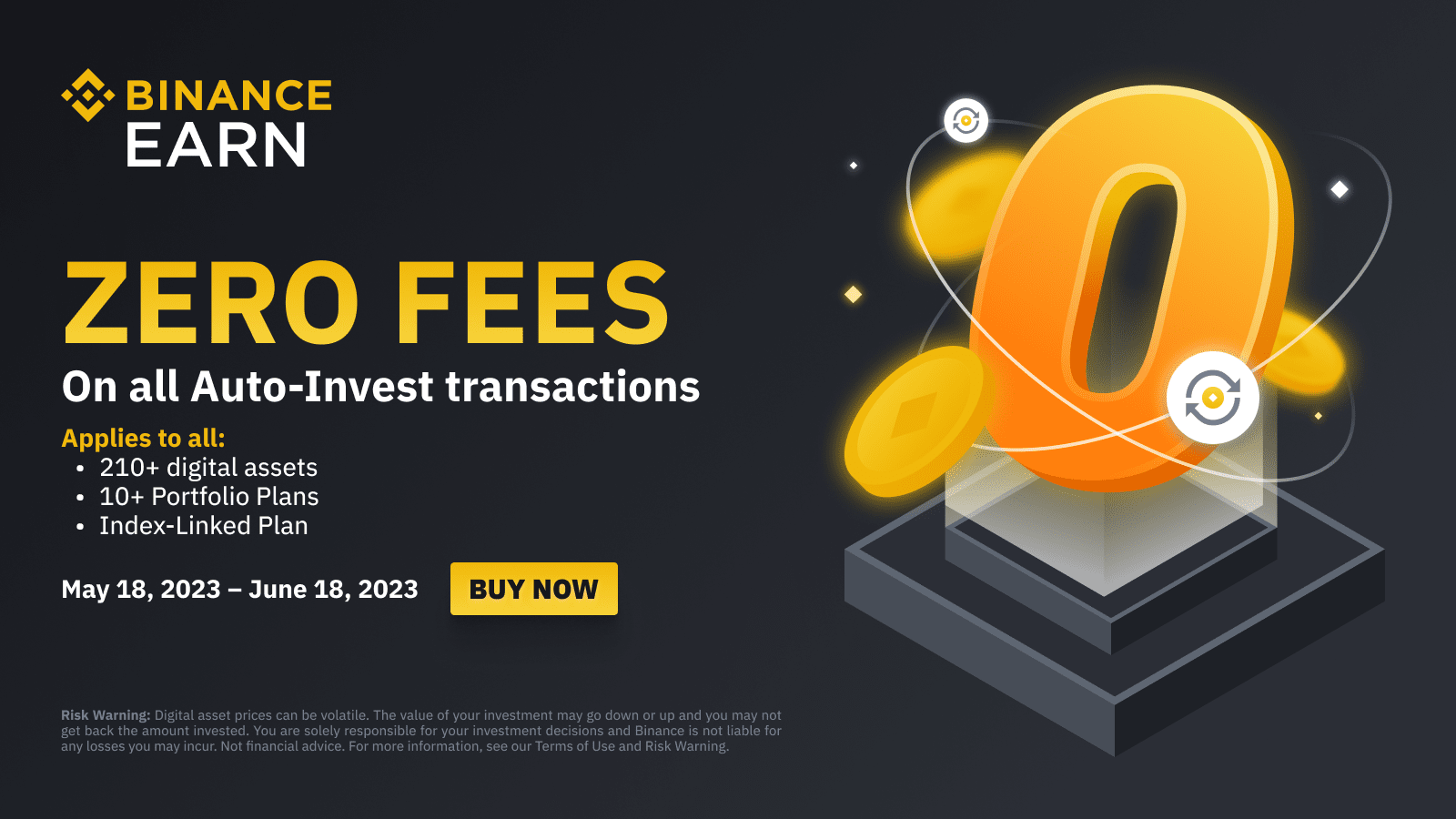 Binance Trading Fee: Binance Launches Zero-Fee Trading For XRP, ETH, SOL, DOGE, LINK, BNB